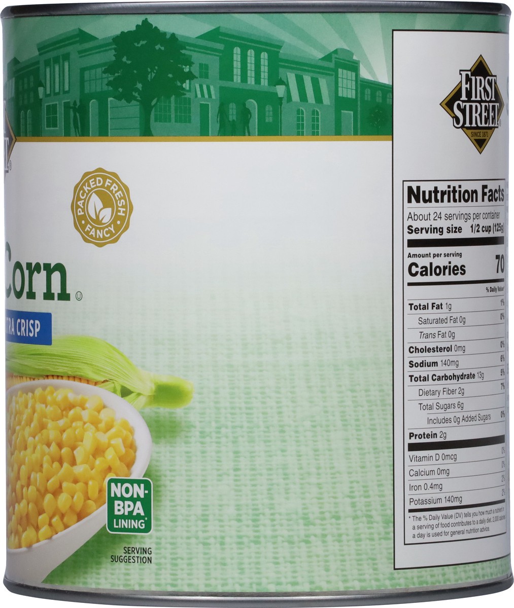 slide 13 of 13, Cb22 First Street Whole Kernel Corn - 106 oz, 106 oz