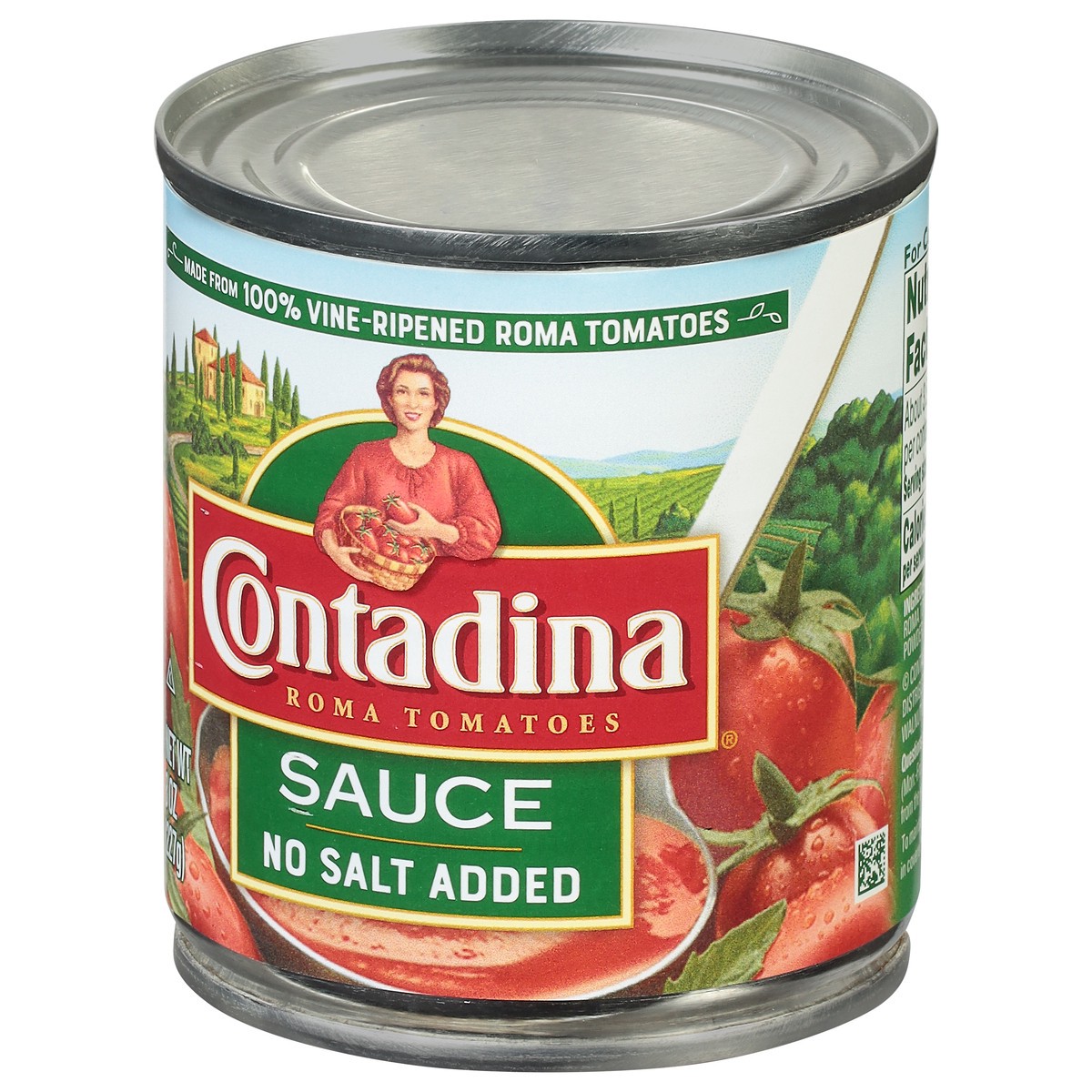 slide 3 of 9, Contadina No Salt Added Roma Tomatoes Sauce 8 oz, 