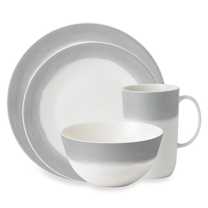 slide 1 of 1, Vera Wang Wedgwood Simplicity Place Setting - Ombre, 4 ct