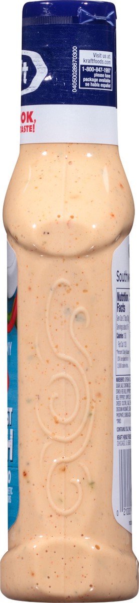 slide 4 of 13, Kraft Taco Bell Southwest Ranch Dressing 15.8 fl oz Bottle, 15.8 fl oz