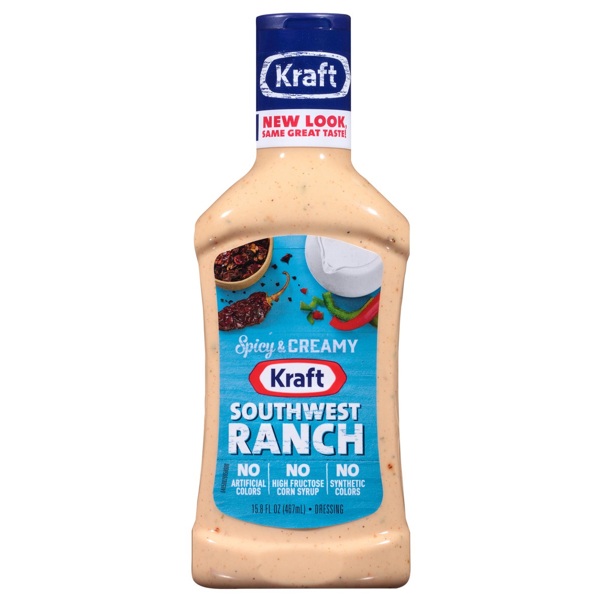 slide 9 of 13, Kraft Taco Bell Southwest Ranch Dressing 15.8 fl oz Bottle, 15.8 fl oz