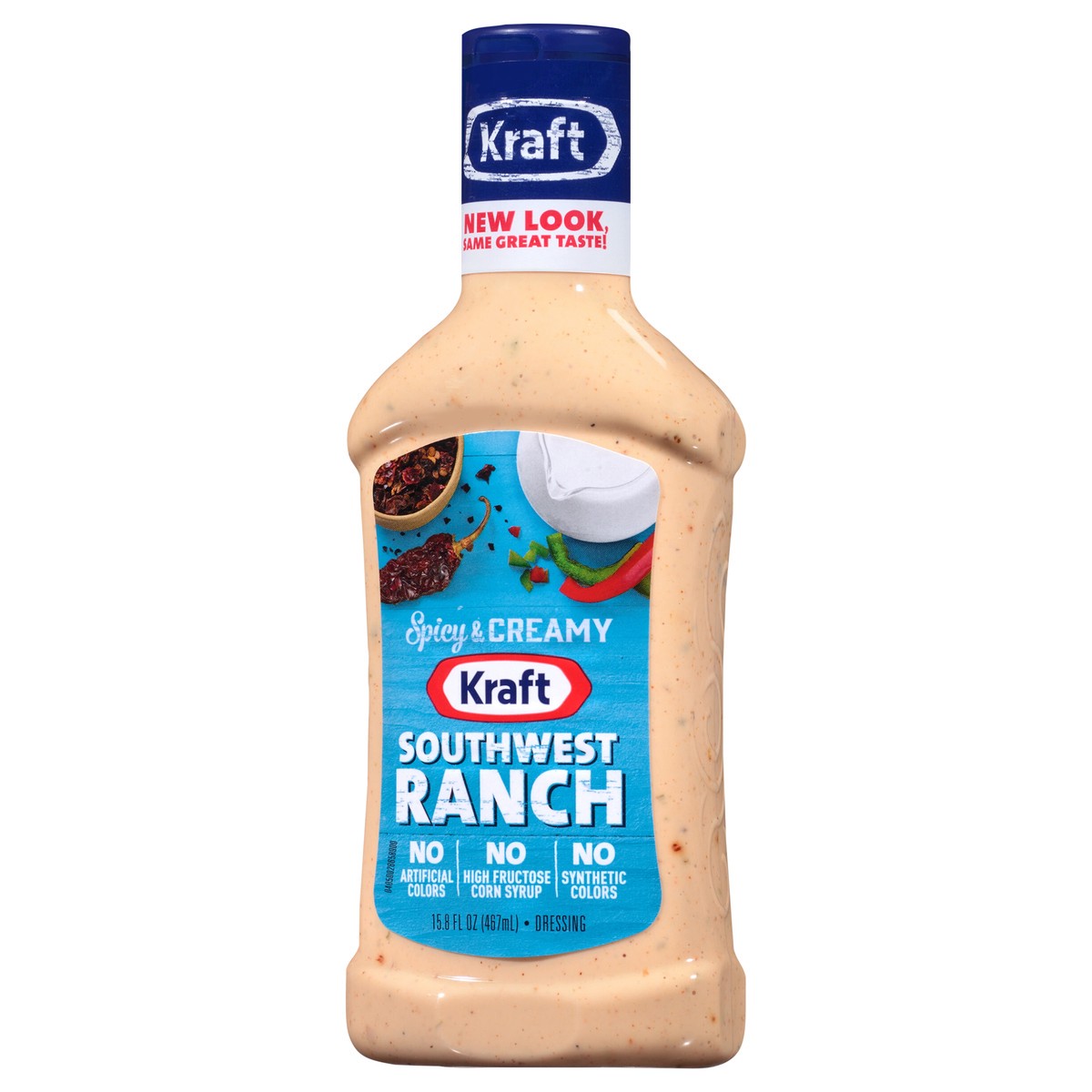 slide 8 of 13, Kraft Taco Bell Southwest Ranch Dressing 15.8 fl oz Bottle, 15.8 fl oz