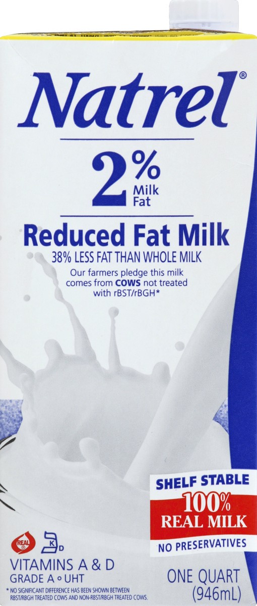 slide 4 of 4, Natrel 100% Real Milk 2%, 1 qt