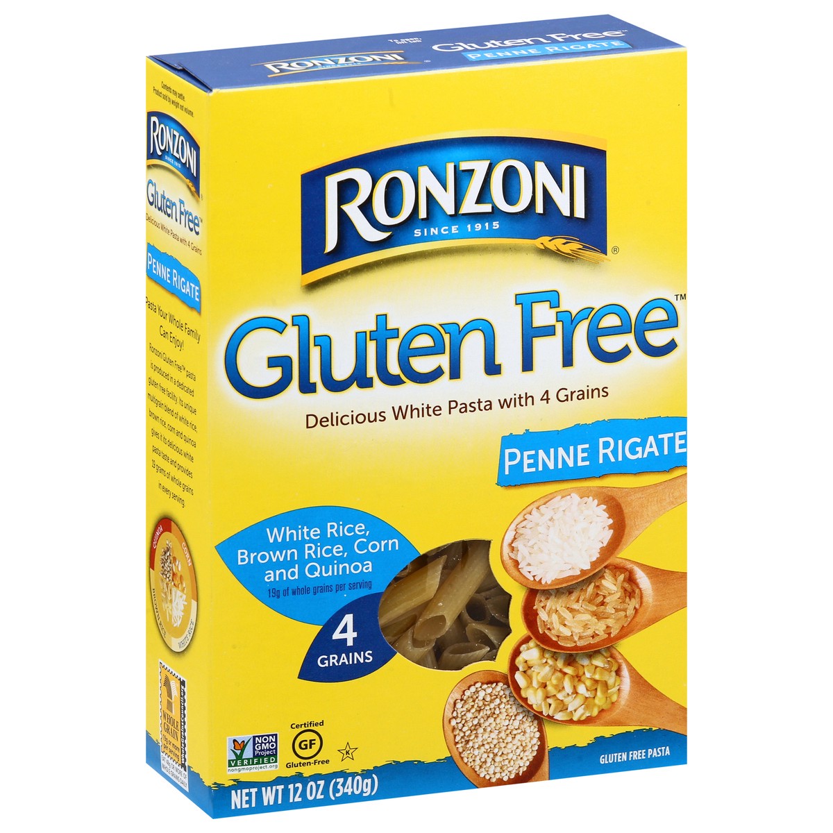 slide 5 of 9, Ronzoni Gluten Free Penne Pasta, 12 oz