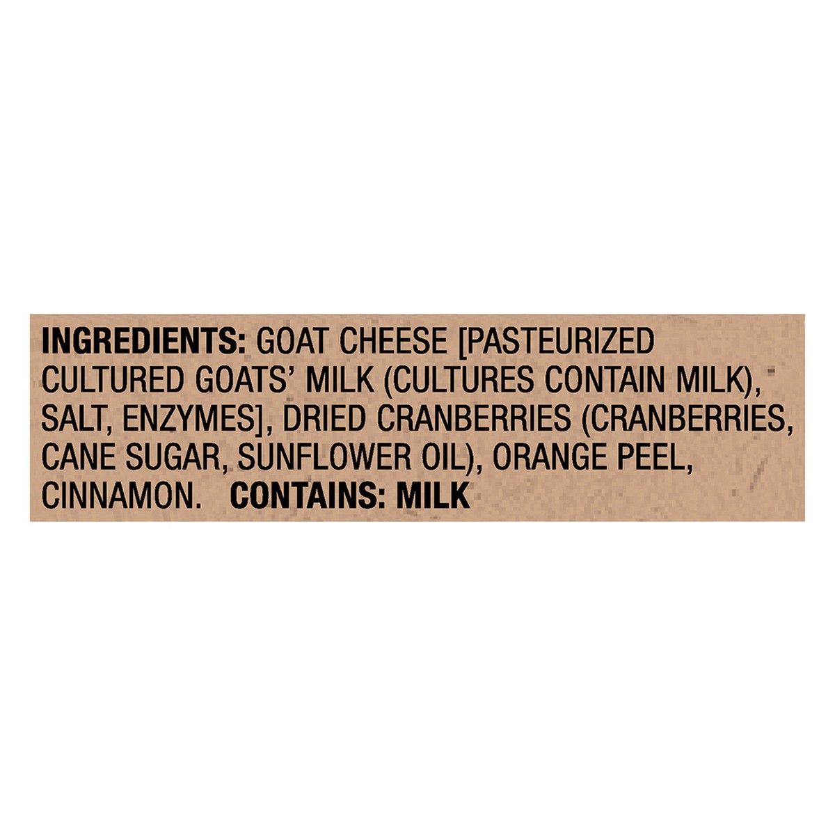 slide 11 of 13, Vermont Creamery Cranberry Orange & Cinnamon Goat Cheese 4 oz. Carded Pack, 4 oz