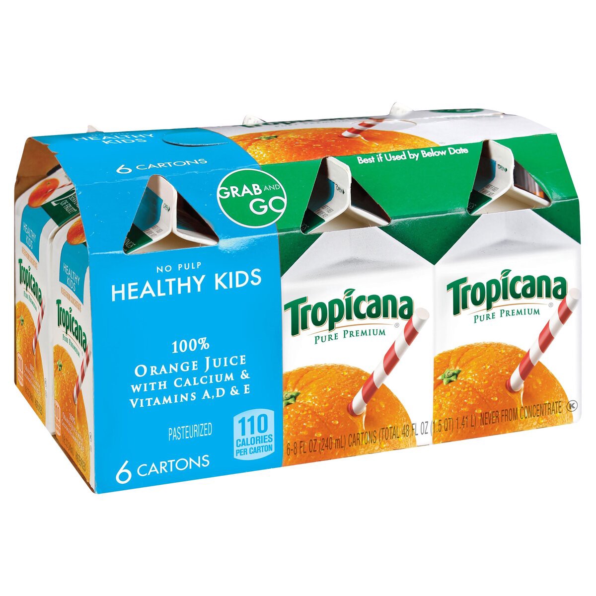 slide 9 of 12, Tropicana 100% Juice - 48 oz, 48 oz