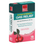 slide 1 of 1, Harris Teeter Gas Relief Chewable Tablets - Cherry Creme, 18 ct