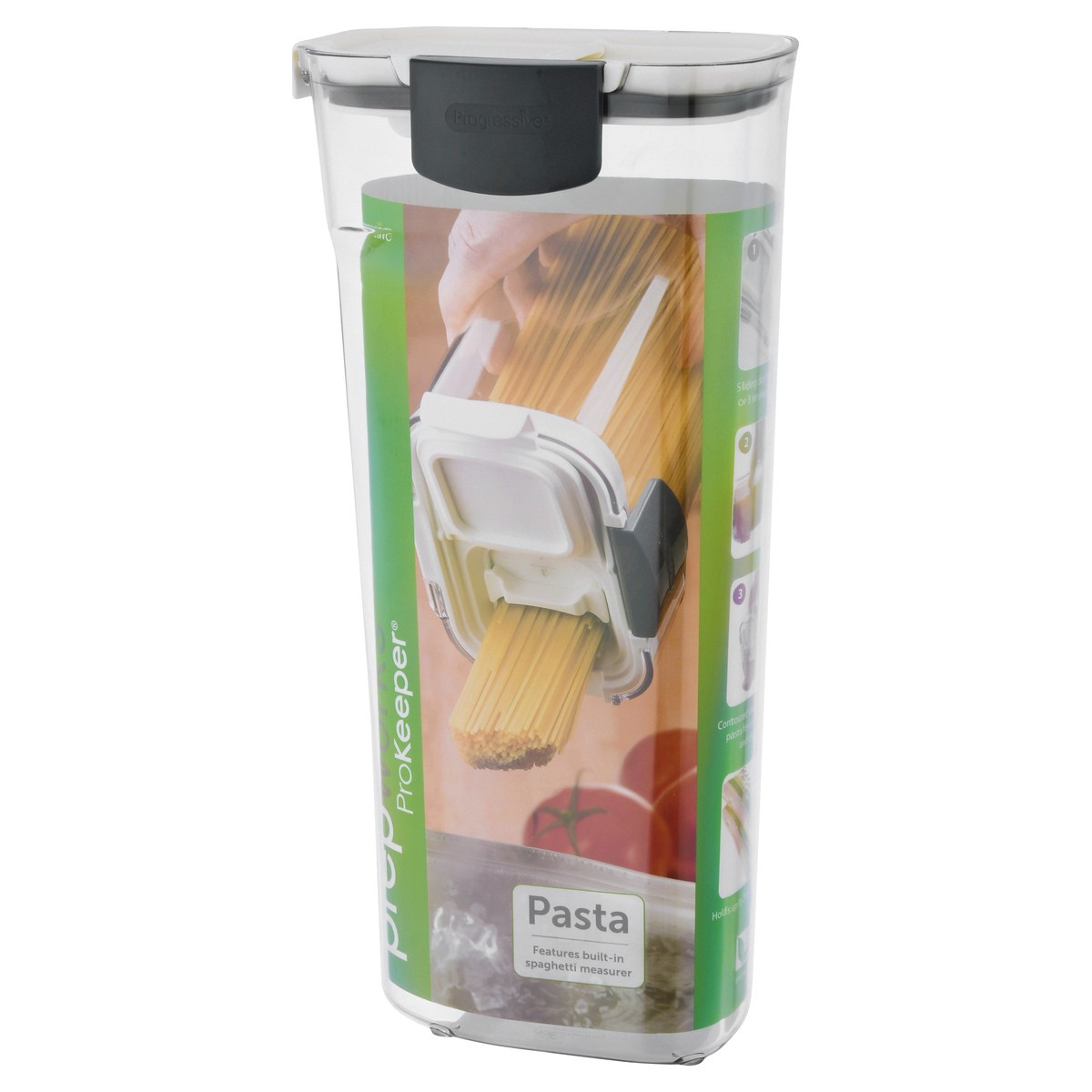 slide 5 of 9, Prepworks Clear Prokeeper Pasta 2.4Qt, 1 ct