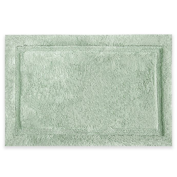 slide 1 of 1, Grund Organics Asheville Bath Rug - Sage, 17 in x 24 in