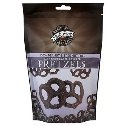 Vermont Nut Free Chocolates Dark Chocolate Covered Pretzels - 1 oz