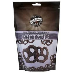 Vermont Nut Free Chocolates Dark Chocolate Covered Pretzels - 1 oz