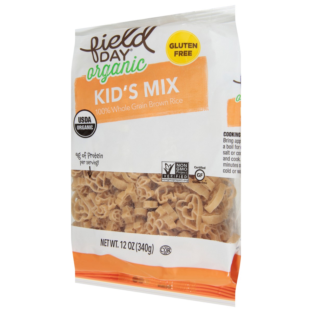 slide 12 of 13, Field Day Organic Kid's Mix 12 oz, 4.9 oz