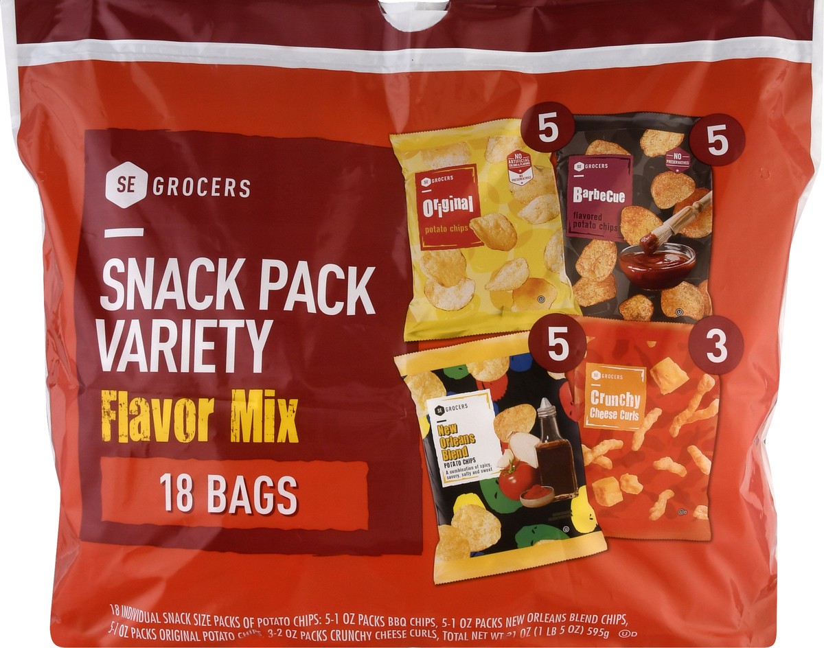 slide 1 of 13, Se Gorcers Tangy Variety Pk, 18 ct