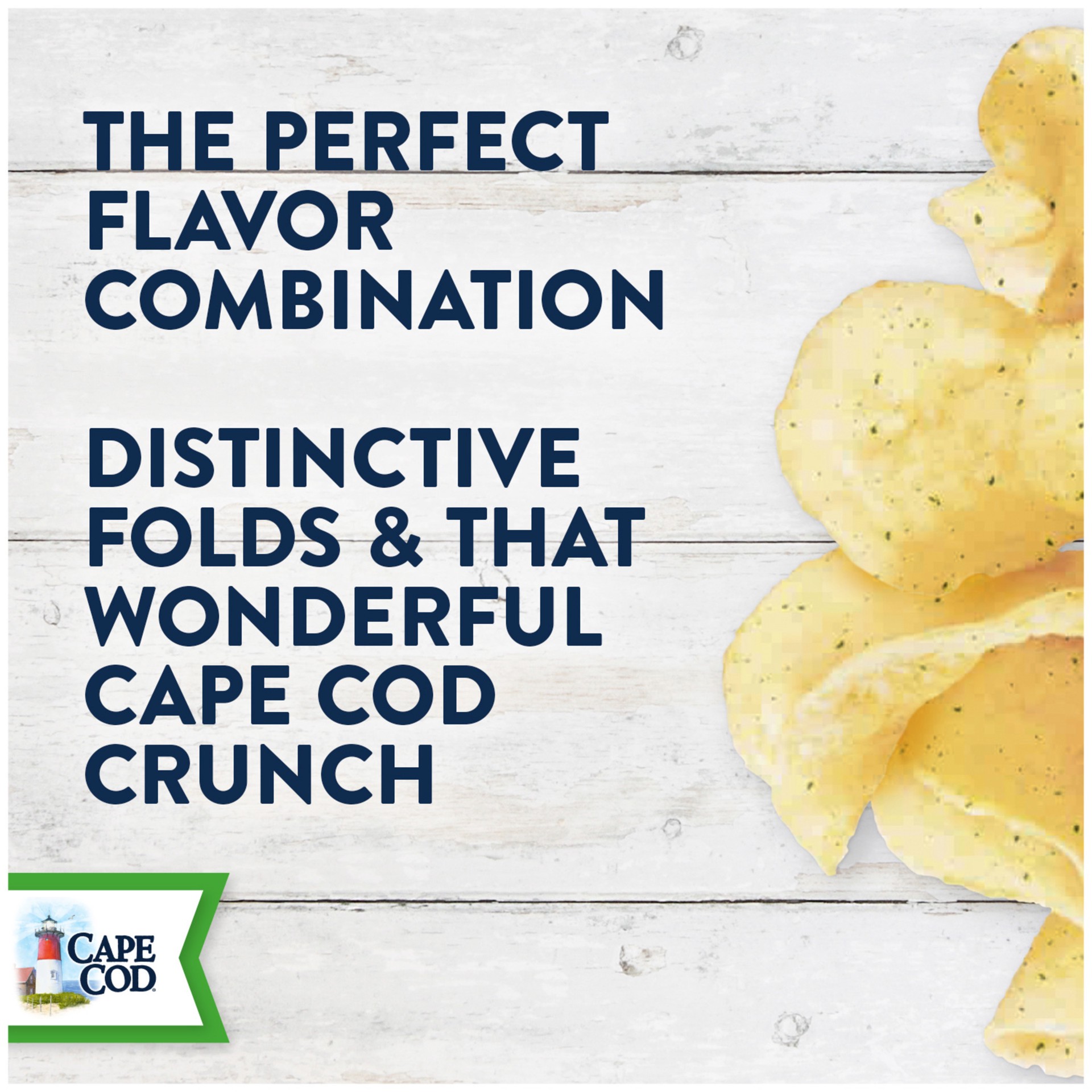slide 6 of 9, Cape Cod Sour Cream & Onion Chips, 7.500 oz