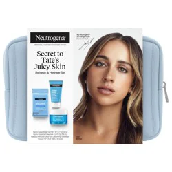 Neutrogena Refresh & Hydrate Skin Care Set, Travel Size