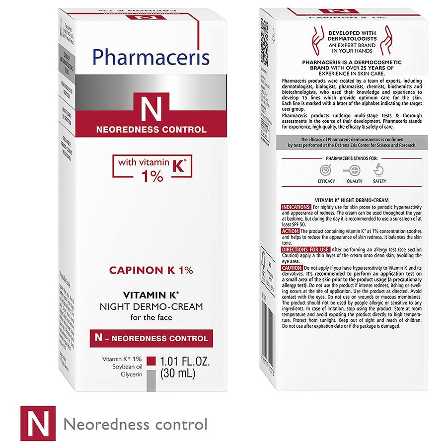 slide 4 of 5, Pharmaceris Night Dermo-Cream 1.01 fl oz, 1.01 fl oz