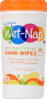 slide 1 of 1, Wet-Nap Citrus Scent Antibacterial Hand Wipes, 40 ct