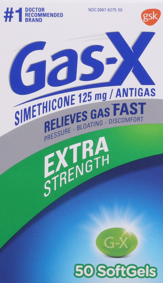 slide 4 of 9, Gas-X Strength Soft Gels, 1 ct