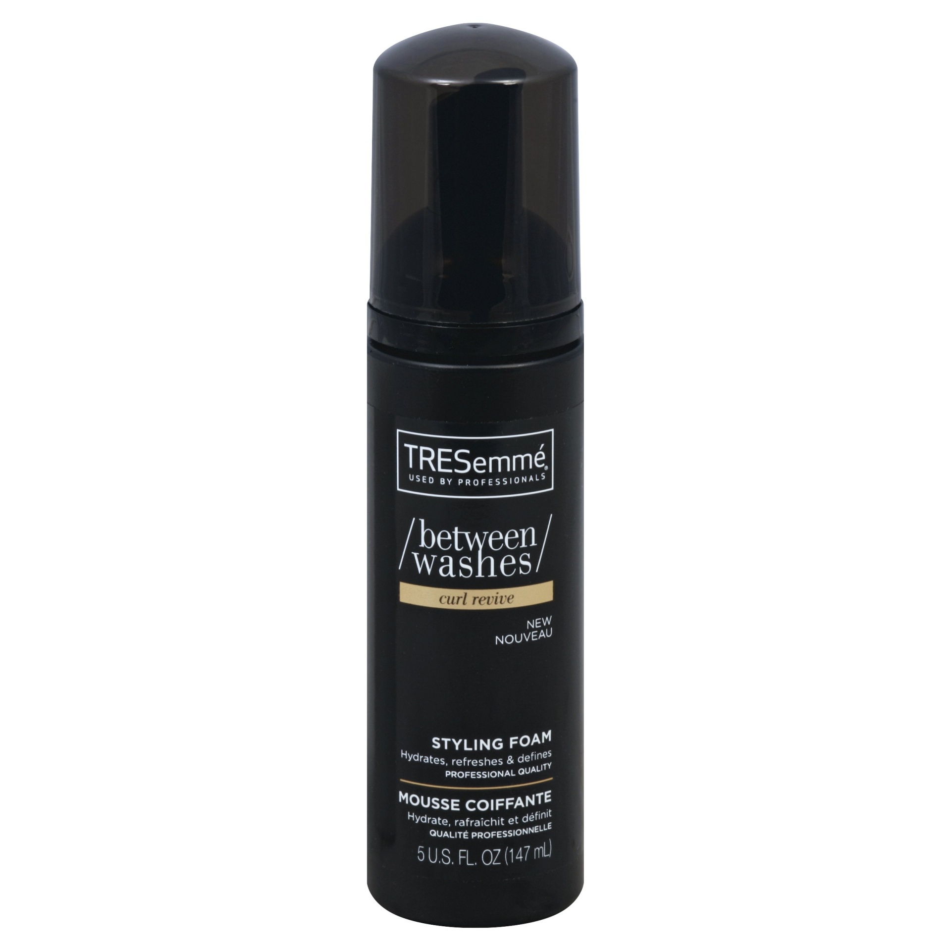 slide 1 of 4, TRESemmé Between Washes Curl Revive Styling Foam, 5 oz