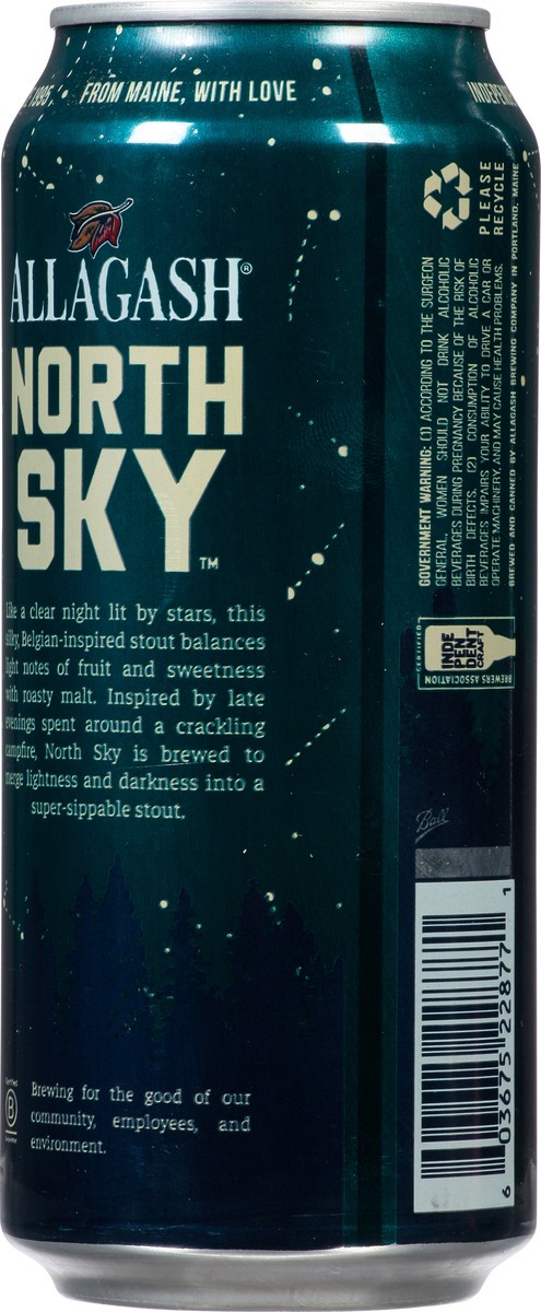 slide 6 of 10, Allagash North Sky Stout, 4 ct; 16 oz