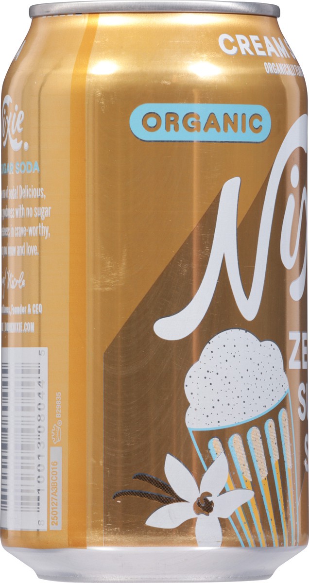 slide 12 of 14, Nixie Organic Zero Sugar Cream Soda Soda 12 fl oz, 12 fl oz