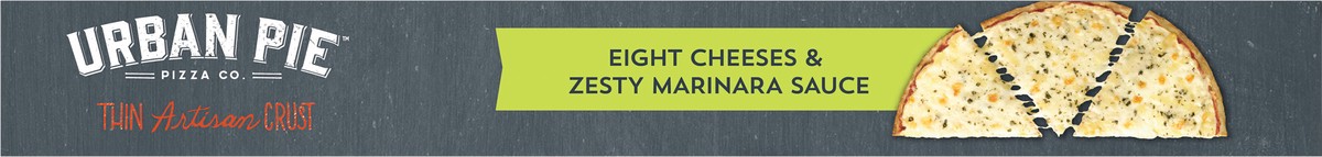 slide 3 of 9, Urban Pie Pizza Co. Thin Artisan Crust Eight Cheeses Pizza 16.7 oz, 16.7 oz