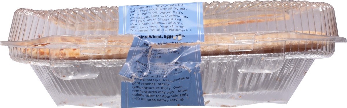 slide 10 of 14, Kings Asparagus Mushroom & Asiago Quiche Quiche - 28 oz, 28 oz