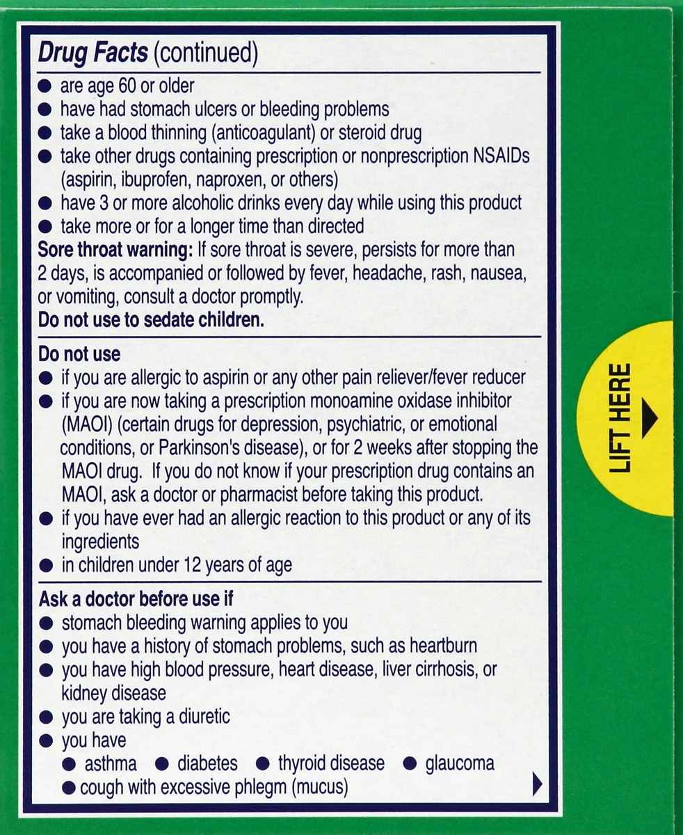 slide 5 of 6, Alka-Seltzer Cold Formula 20 ea, 20 ct