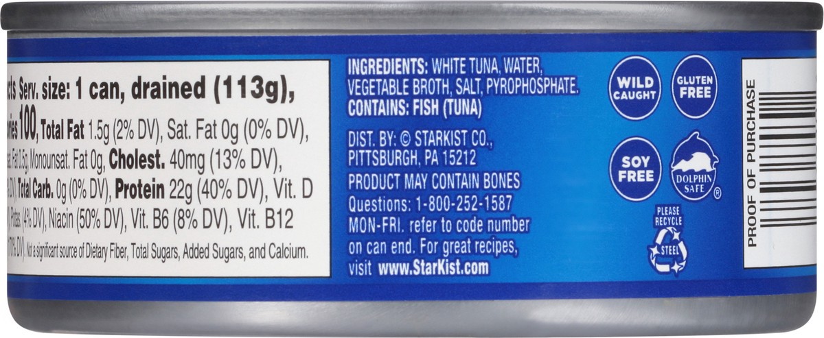 slide 5 of 9, StarKist Chunk White Albacore Tuna in Water 5 oz, 5 oz
