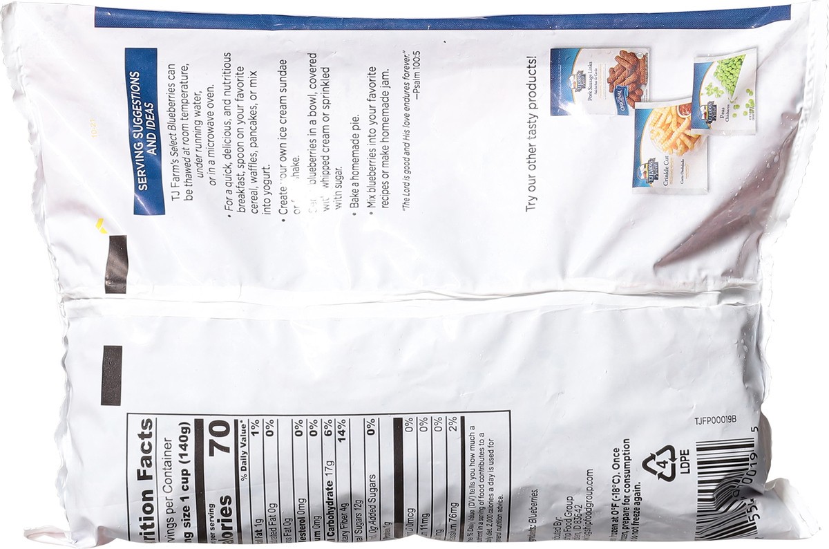 slide 8 of 14, Tjf Select Blueberries, 1 ct