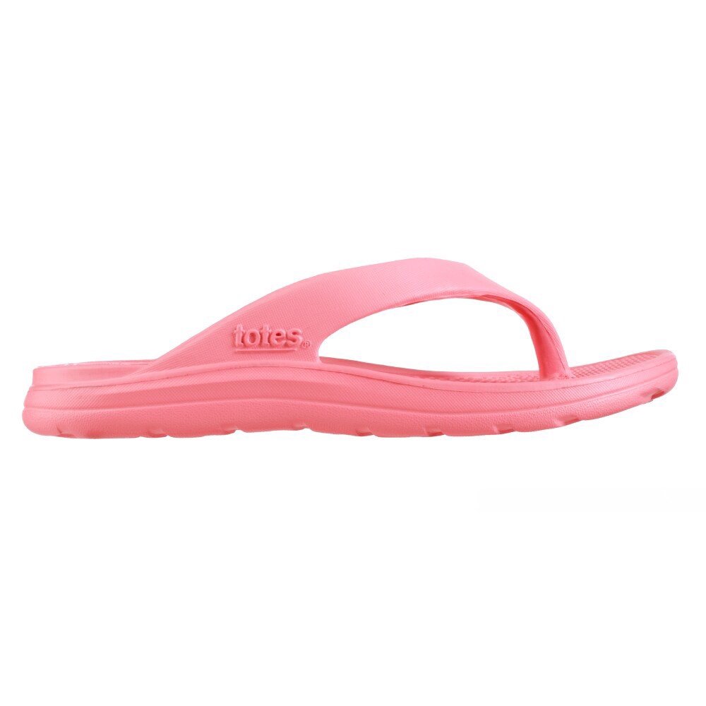 slide 3 of 5, totes Womens Sol Bounce Ara Thong Sandals - Coraline, 1 ct