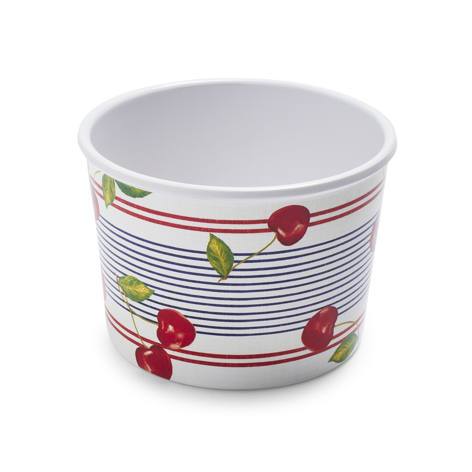 slide 1 of 1, Sur La Table Cherry Melamine Ice Cream Bowl, 1 ct