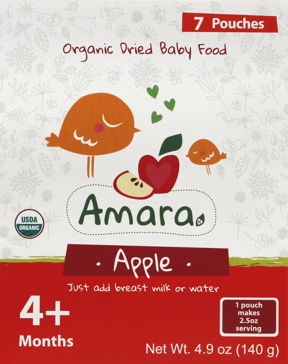 slide 2 of 5, Amara Baby Food 7 ea, 7 ct