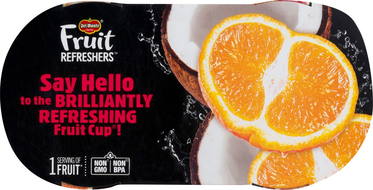 slide 11 of 12, Del Monte Fruit Refreshers 2 Pack Mandarin Oranges 2 ea, 2 ct