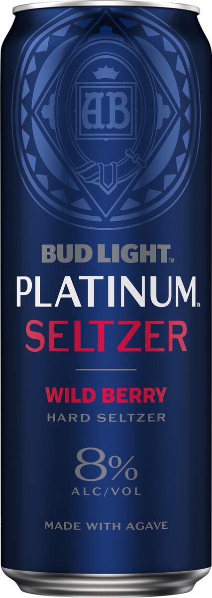 slide 7 of 8, Bud Light Platinum Seltzer Wild Berry, 25 fl oz