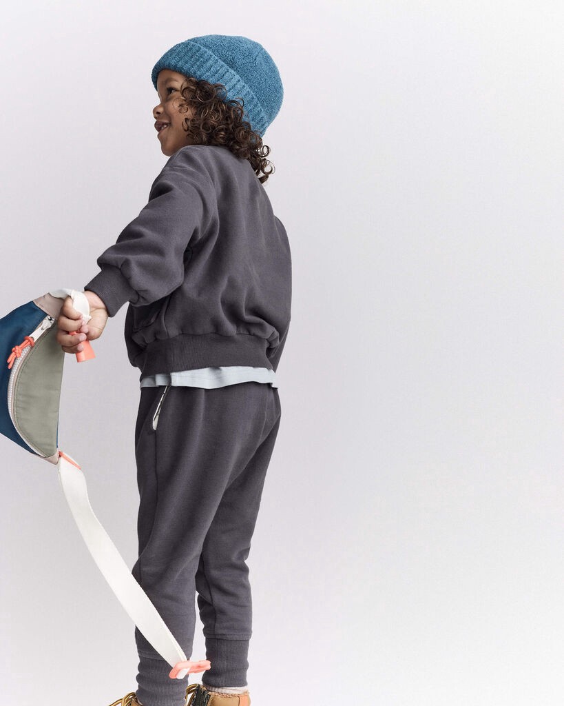 slide 2 of 6, Otteravenue Toddler Otter Sweatshirt™ with Pockets - Dark Grey Dark Grey 5T, 1 ct