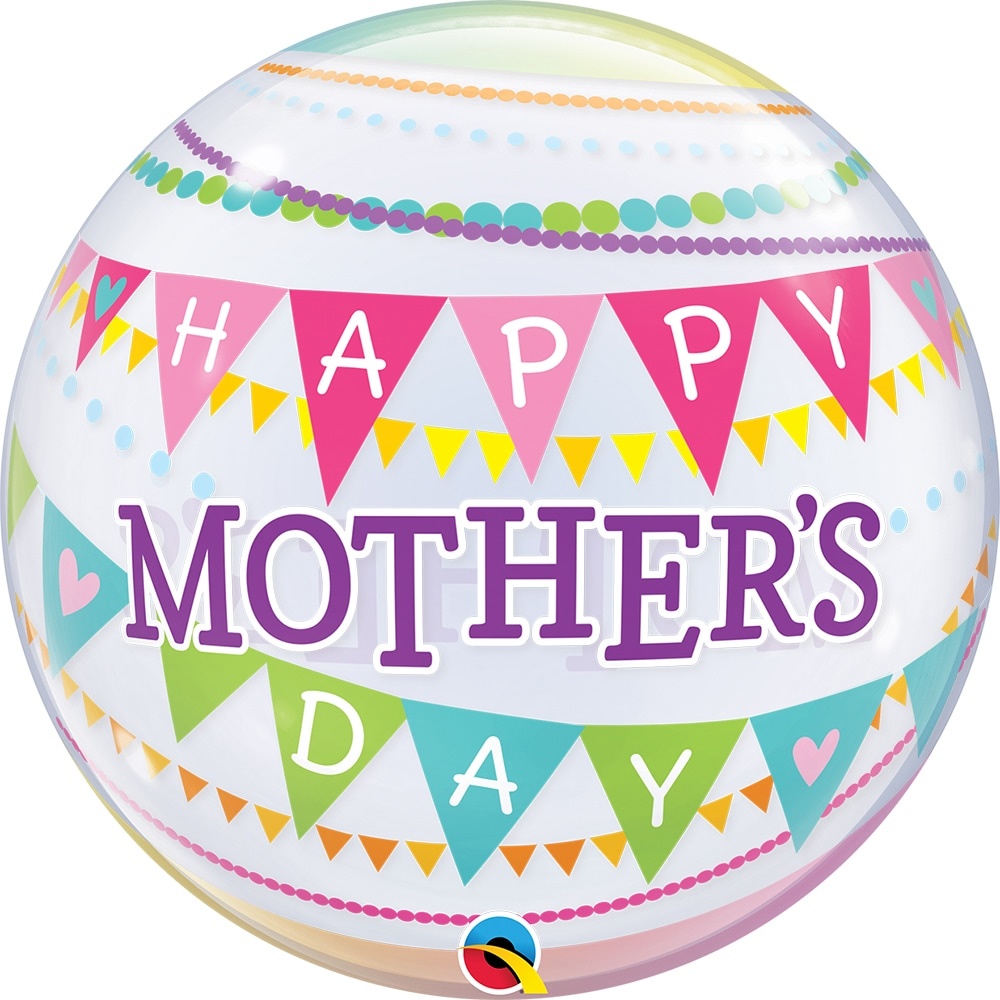 slide 1 of 1, Happy Baby Mother's Day Foil Balloon, 1 ct