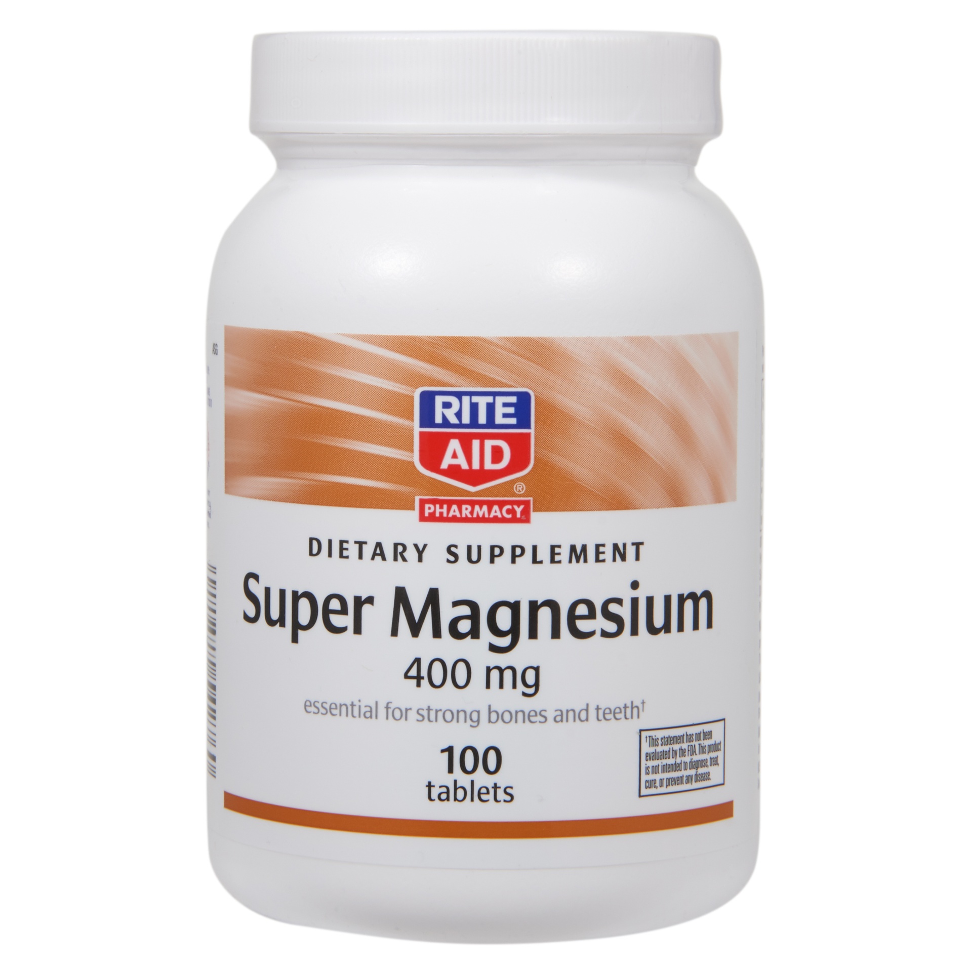 slide 1 of 1, Rite Aid Ra Magnesium /Serving, 100 ct