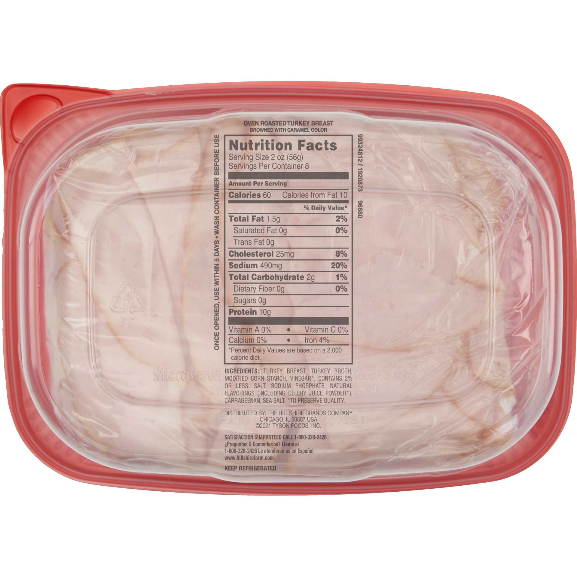 slide 2 of 6, Ultra Thin Deli Sliced Turkey Breast Lunchmeat Oven Roasted Turkey Breast, 16 oz