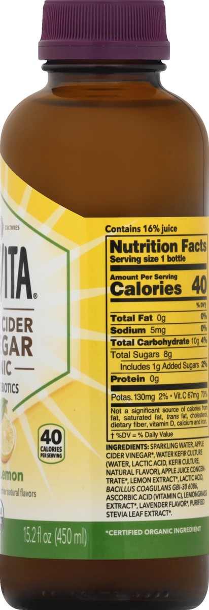 slide 2 of 13, KeVita Meyer Lemon Tonic - 15.2 oz, 15.2 oz