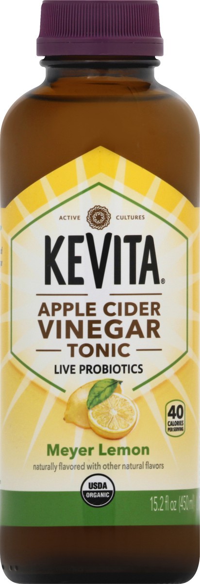 slide 8 of 13, KeVita Meyer Lemon Tonic - 15.2 oz, 15.2 oz