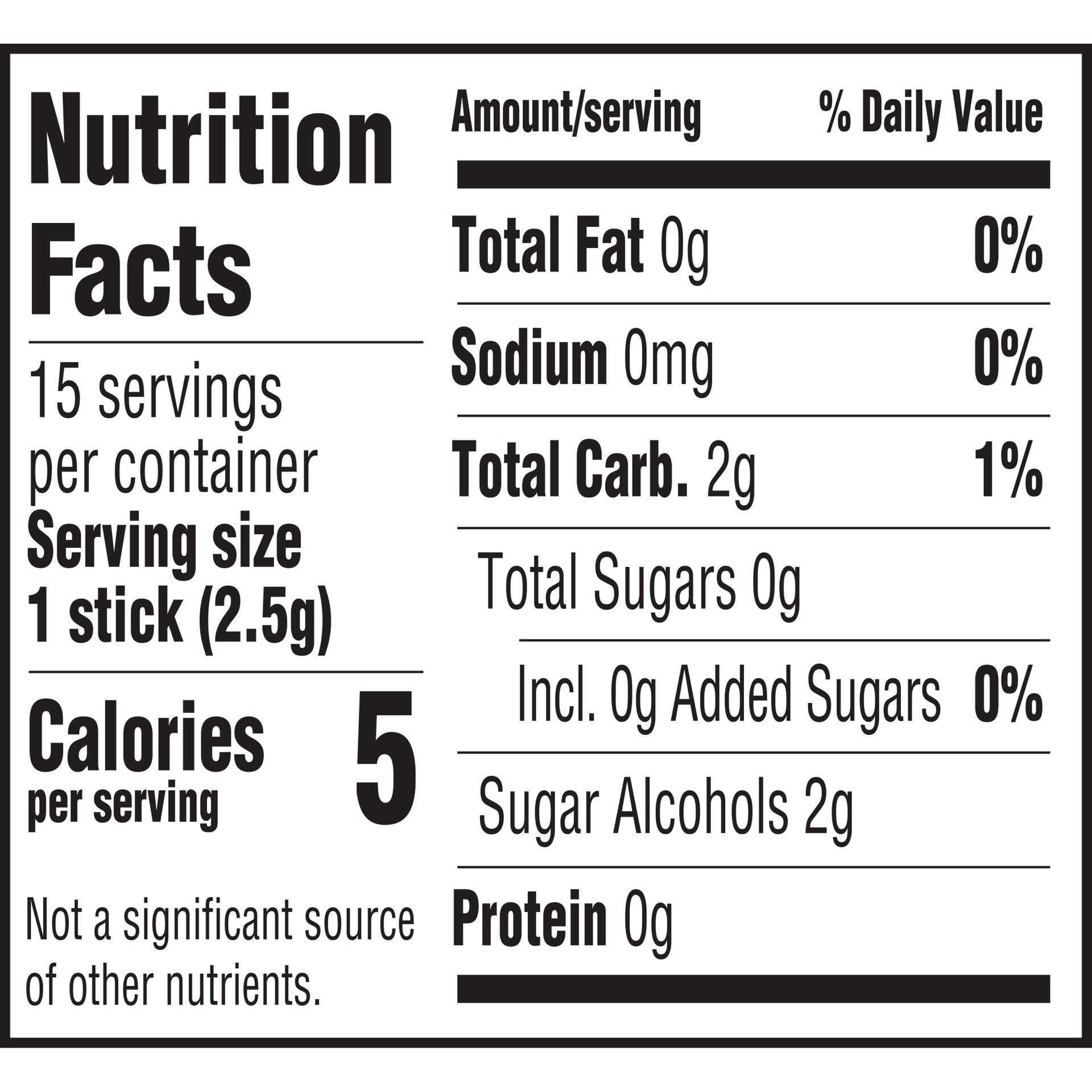 slide 2 of 3, EXTRA Gum Winterfresh Sugar Free Chewing Gum, Single Pack, 15 Stick, 5 pc