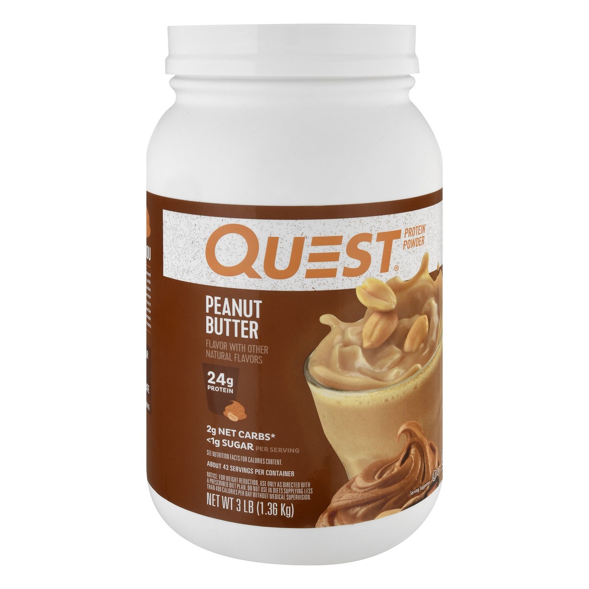 slide 2 of 9, Quest Protein Powder, 3 lb