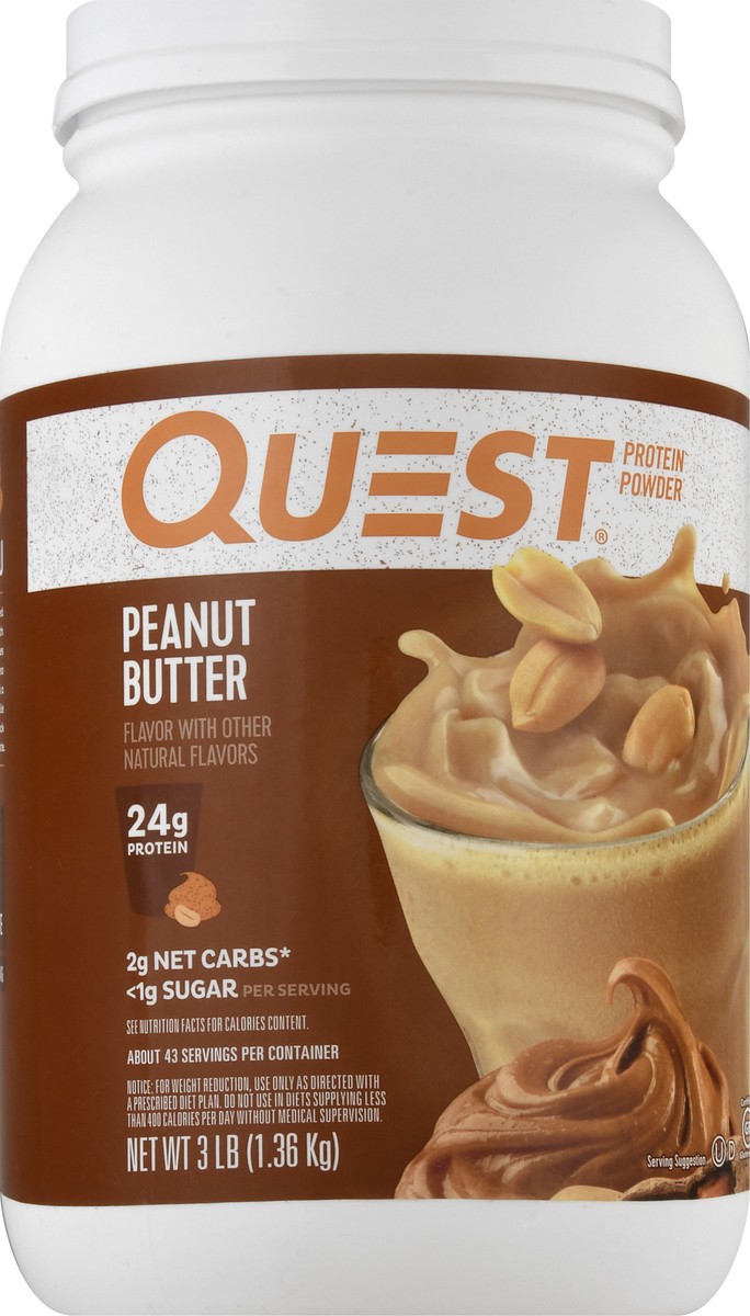 slide 1 of 9, Quest Protein Powder, 3 lb