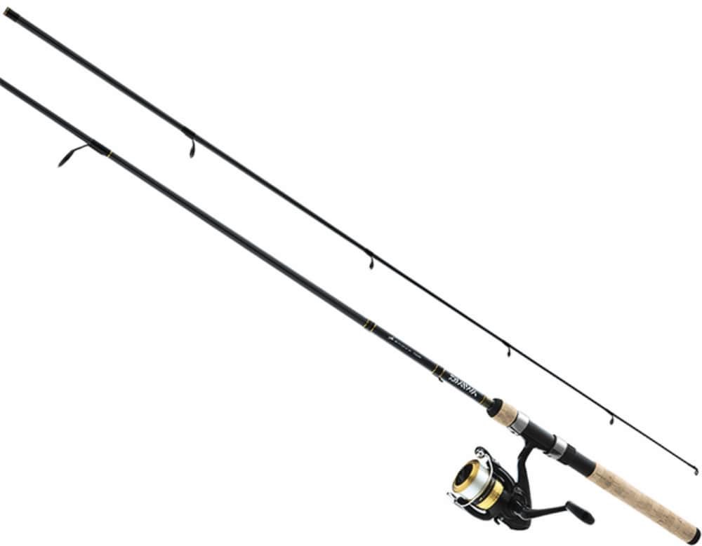 slide 1 of 1, Daiwa D-Schock 6' 6" M Spinning Combo, 2 ct