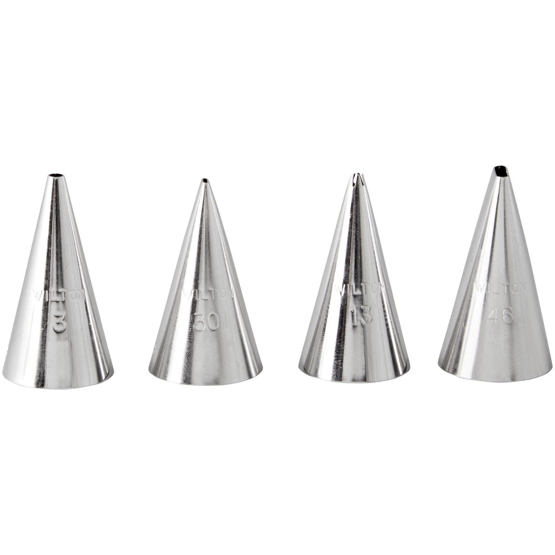 slide 2 of 3, Wilton Writing 4 Piece Tip Set, 4 ct