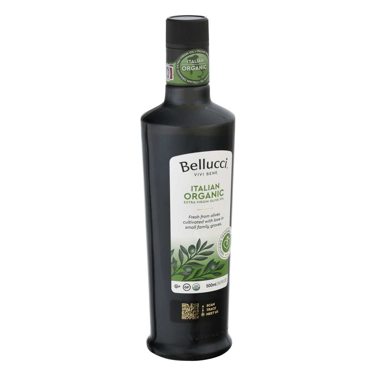 slide 2 of 9, Bellucci Premium Organic 100% Italian Extra Virgin Olive Oil, 16.9 fl oz