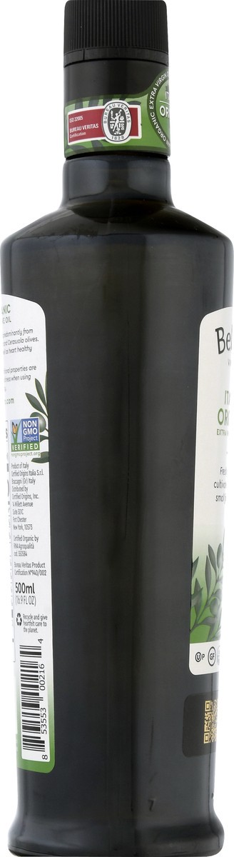 slide 7 of 9, Bellucci Premium Organic 100% Italian Extra Virgin Olive Oil, 16.9 fl oz