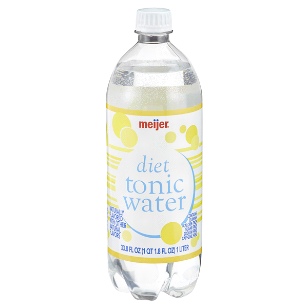 slide 1 of 1, Meijer Diet Tonic Water - 1 liter, 1 liter