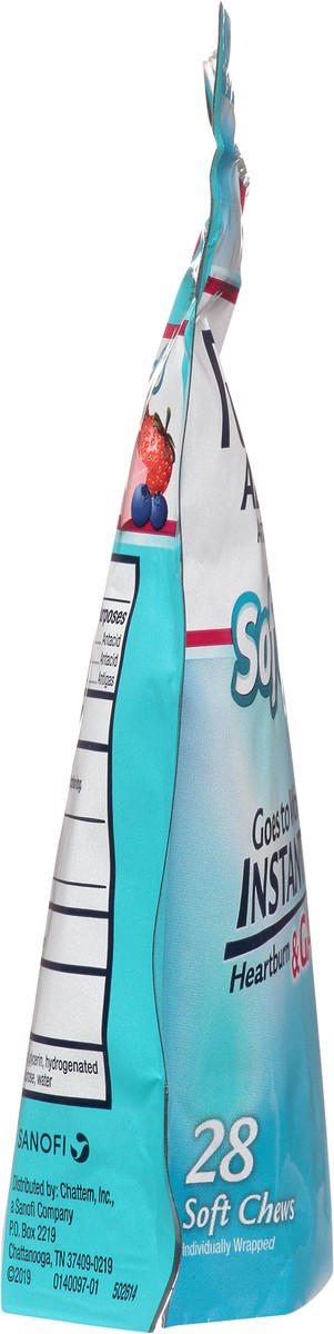 slide 2 of 9, Rolaids Advanced Multi-Symptom Soft Chews Mixed Berry Antacid Plus Anti-Gas 28 ea, 28 ct